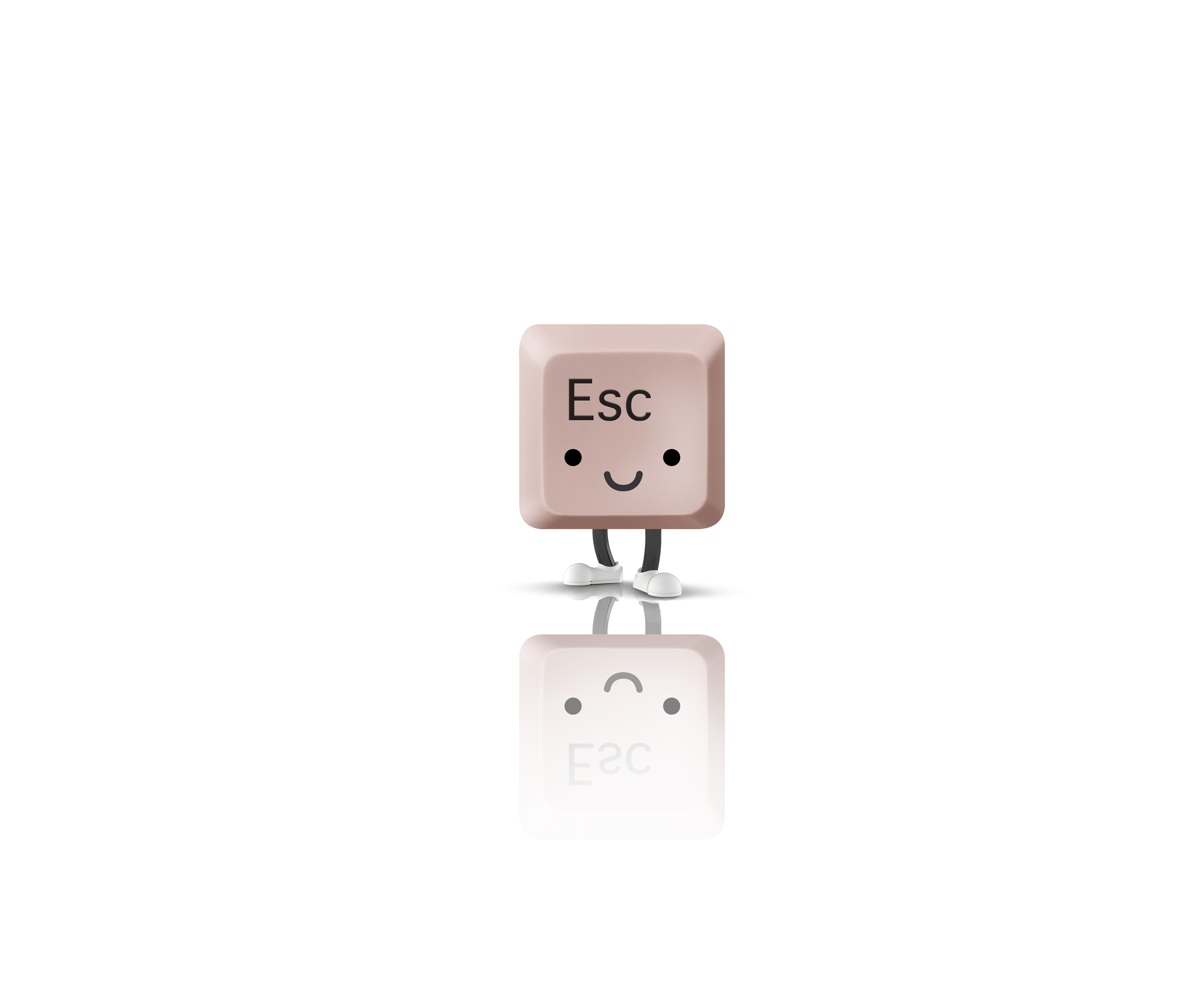 ESC - Personaje asistente de Vaulters AI, inteligencia artificial para empresas LATAM